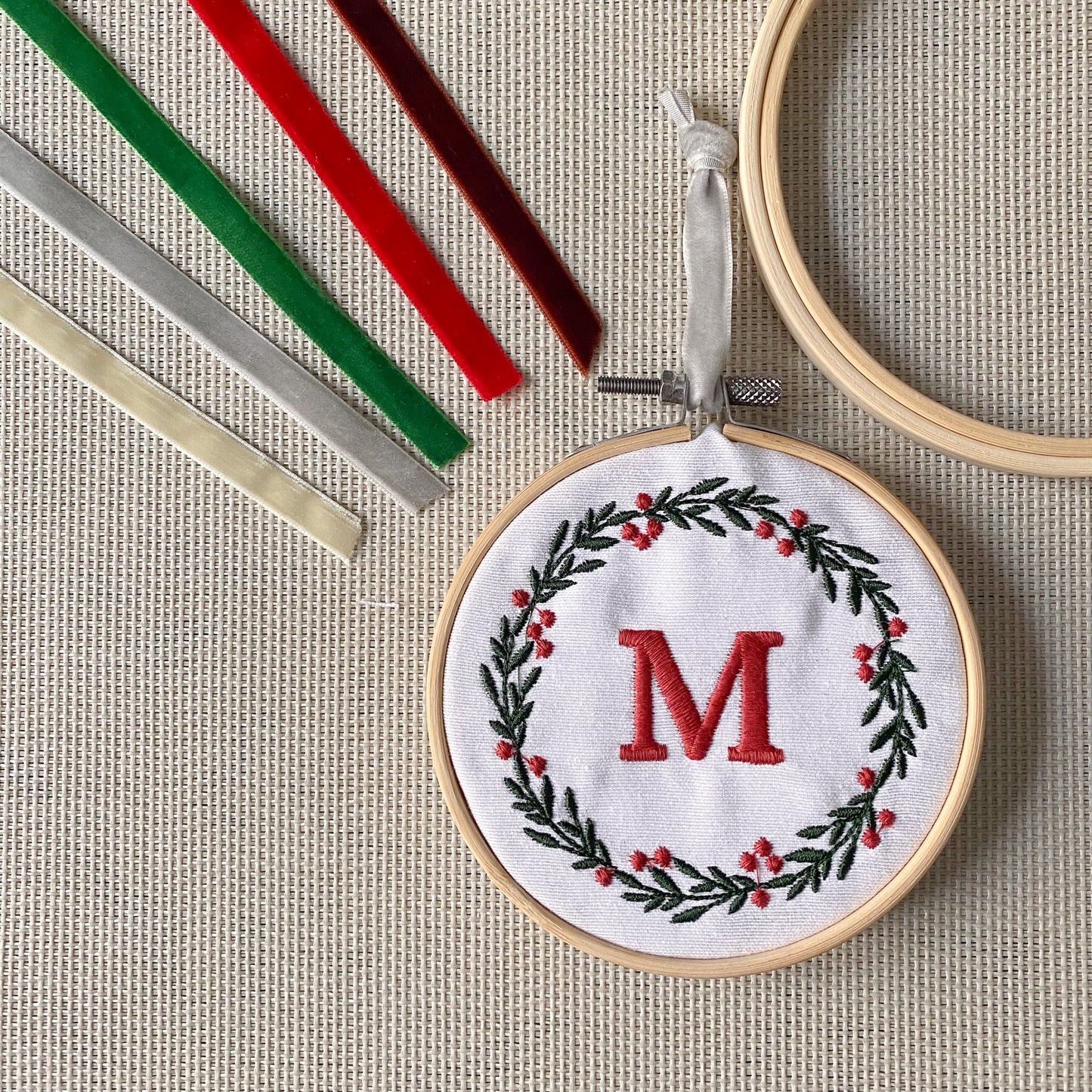 Adorno arbol navidad personalizado inicial