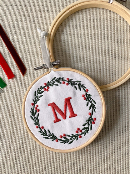 Adorno arbol navidad personalizado inicial