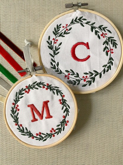 Adorno arbol navidad personalizado inicial